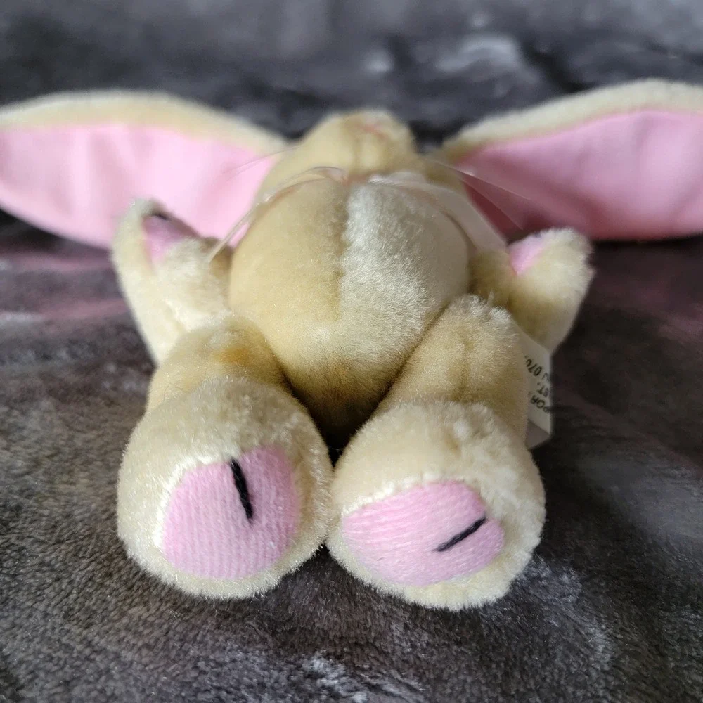 Vintage Maxson Import Plush Bunny Unisex Small Cream Excellent Floppy Ears
